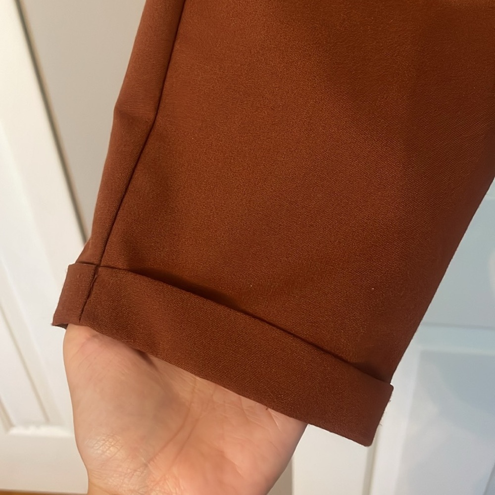 Rust/brown mid-rise pants — Perfect for Fall! - Picture 2 of 11